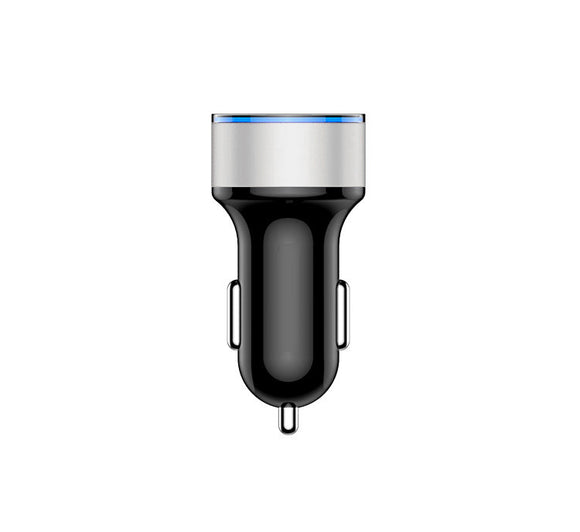 3.1A Dual USB Car Charger 2 Port LCD Display 12-24V Cigarette Socket Lighter