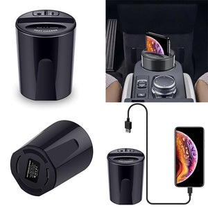 10W  Car Wireless Charger Cup with USB Output