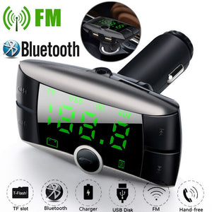 Onever FM Transmitter Aux Modulator Bluetooth Handsfree Car Kit Car